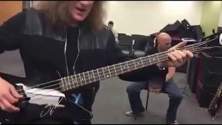 David Ellefson Playing My Bass 1 [upl. by Thatch290]