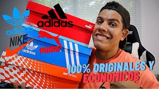 ¿Como comprar TENIS de marca economicos en USA a Colombia super facíl 👟 Adidas  Nike  Puma [upl. by Cirdec479]