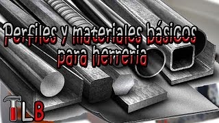 Perfiles y materiales básicos para herreria [upl. by Esmerolda]