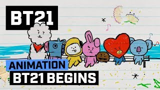 BT21 BT21 Begins [upl. by Allianora]