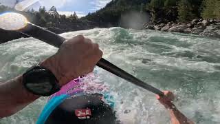 Kootenai river kayaking 8500cfs [upl. by Scully]