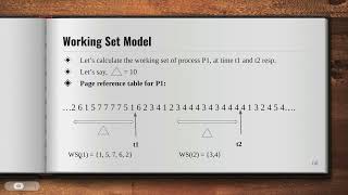 27 Techniques to avoid thrashing  working set model  Thrashing in Operating System [upl. by Zwick]