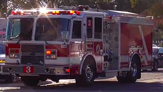 Santa Monica Fire Dept Engine 3 reserve amp McCormick Amb Transporting [upl. by Elset]