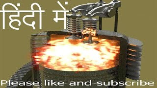 4 स्ट्रोक पेट्रोल इंजन कैसे काम करता है  How four stroke petrol engine works in HINDI [upl. by Sabine]