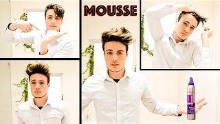 Mens Hairstyle How To Why Hair Mousse is so Great [upl. by Raymonds]