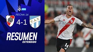 River Plate 41 Atletico Tucuman  Resumen Extendido  Fecha 14 [upl. by Christianity]