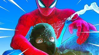 SpiderMan NUTS on Crime SpiderMan PS4 [upl. by Ahsuat]