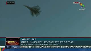 President Maduro heads the start of the Bolivarian Shield 2025 Exercises in Venezuela [upl. by Ande]