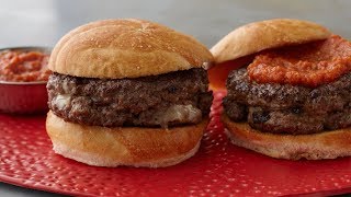 How to Make Guys Inside Out Burger  Food Network [upl. by Wagoner683]