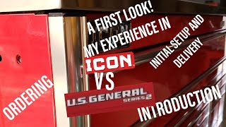 Harbor Freight ICON Toolbox vs US General Toolbox Review Introduction [upl. by Annavaig]