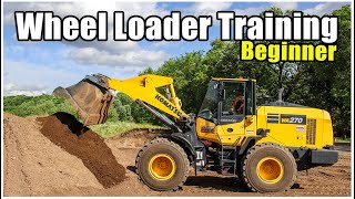 Front End Loader Training Beginner 2020  Heavy Equipment Operator Training [upl. by Aneahs]