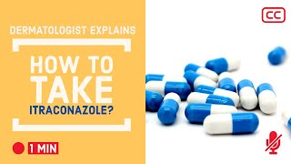 How to take itraconazole capsule correctly in Fungal infection  Ringworm  Tinea [upl. by Anette]