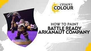 How to Paint Battle Ready Arkanaut Company [upl. by Dloreh]