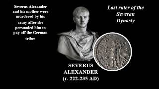 Severus Alexander Roman Denarius and some history about the emperor ancientcoins romanhistory [upl. by Nnairet872]