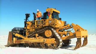 Cat® D10T2 Large Dozer Ladder [upl. by Sessilu]