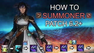 FFXIV Endwalker Patch 62 Level 90 Summoner Guide Opener Rotation Stats etc Outdated [upl. by Olav]