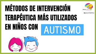 TERAPIAS para niños con AUTISMO [upl. by Elise]