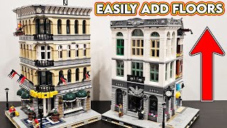 Easily EXPAND your LEGO MODULAR BUILDINGS [upl. by Asenev]