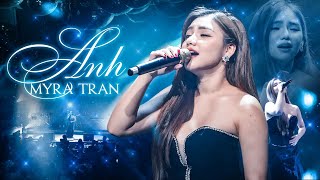 Anh  Myra Trần Live Version  Official Music Video [upl. by Aynahs]