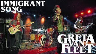 Greta Van Fleet  Immigrant Song LIVE  Led Zeppelin Cover 2015 [upl. by Downe]