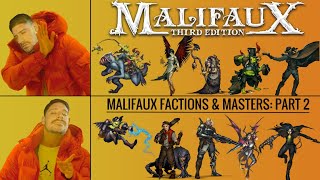 Malifaux Factions amp Masters EXPLAINED Choose Your Side in the battle for the Breach  Part 2 [upl. by Astrahan]