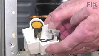 LG Refrigerator Repair  How to Replace the Thermistor Assembly [upl. by Oznola]