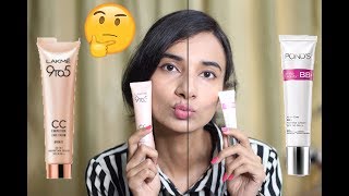 Ponds BB Cream vs Lakme CC Cream Hindi Comparison  Which One should You Buy [upl. by Norreg]