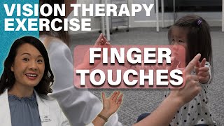 Vision Therapy Exercise Finger Touches [upl. by Campy]