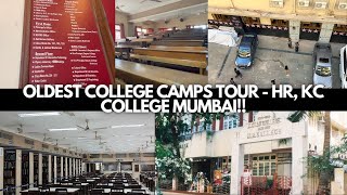 VLOG Worst Infrastructure College Campus Tour  HR KC College Mumbai Campus Tour  Harshit Chauhan [upl. by Dickerson]