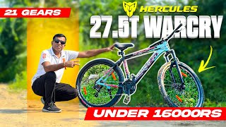 275T Hercules Warcry  MTB 21 Gears  Under ₹16000 [upl. by Gromme]