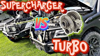 Y62 Supercharger Vs Turbo on Sand at Beachport SA [upl. by Neveda]