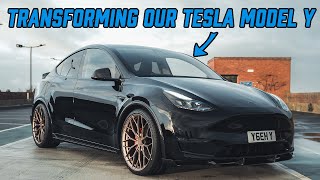 INSANE TESLA MODEL Y BUILD [upl. by Leeda]