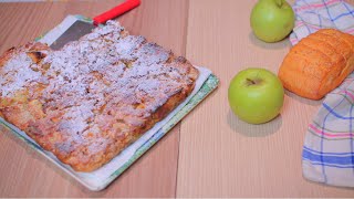 Torta di pane e mele  da oggi non butterai più il pane secco [upl. by Ahsenod]