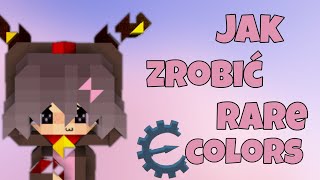 BSP3 Jak zrobić rare colours na BlockStarPlanet♥Zobacz do opisu jak czegoś nie rozumiesz w filmie [upl. by Nylidam]