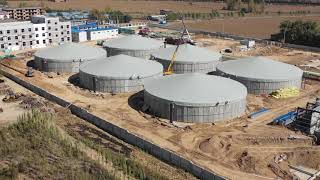 EnviTec Biogas  Our new plant in Shanxi  China [upl. by Moser]