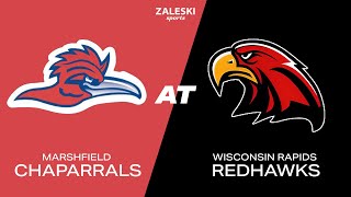 Marshfield Chaparrals at Wisconsin Rapids Redhawks  2024 Mens Baseball [upl. by Jaddo]