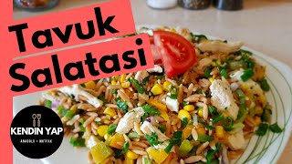 Şehriyeli Tavuk Salata Tatifi  Nasıl Yapılır  Kendin Yap Anadolu Mutfak [upl. by Ninahs]