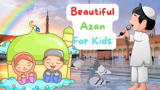 How to Teach Kids the Azan Islamic Call to Prayer [upl. by Volnay]