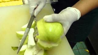 How to cut a guava Thai style [upl. by Ewen922]