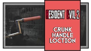 Resident Evil 2 Remake Crank Handle Location [upl. by Sugna]