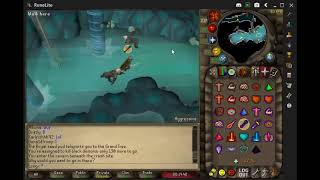 PATCHED Demonic Gorillas Guide  EASY W Runelite [upl. by Yecies]