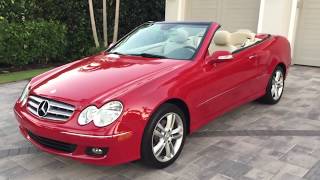 2006 Mercedes Benz CLK350 Cabriolet Review and Test Drive by Bill Auto Europa Naples [upl. by Arimay504]