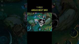 ARGUS BEST BRO 🤫  ARGUS DAMAGE BRO ARGUS Shorts MLBB mobilelegends [upl. by Ees86]