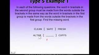 11 Plus Exams Verbal Reasoning Type 5 [upl. by Lais696]