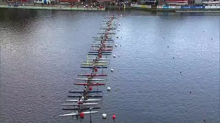 K1 Mens 5km Highlights  2023 ICF CanoeKayak Sprint World Championships Duisburg amp Olympic Q [upl. by Rambort]