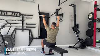 Cable Lat Pulldown [upl. by Ahsinauq]