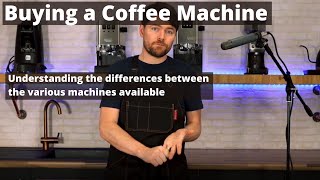 Buying a coffee machine Which kind of coffee machine should you go for [upl. by Kal]