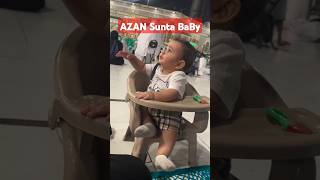 AZAN SUNTA HUA CUTE BABY  सुभानअल्लाह SanobarTimes [upl. by Anaoy]