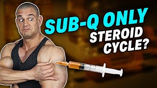 FULLBLOWN Steroid Cycle Done EXCLUSIVELY Subcutaneously SubQ Vs Intramuscular IM [upl. by Atnohsal]