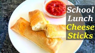 School Lunch Cheese Sticks  Copycat Max Sticks [upl. by Brunk703]